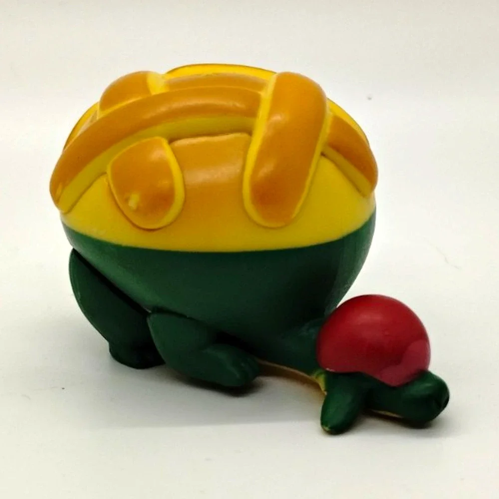 Jazwares Pokémon Appletun Action Figure - Green Plastic Turtle - Missing Stem